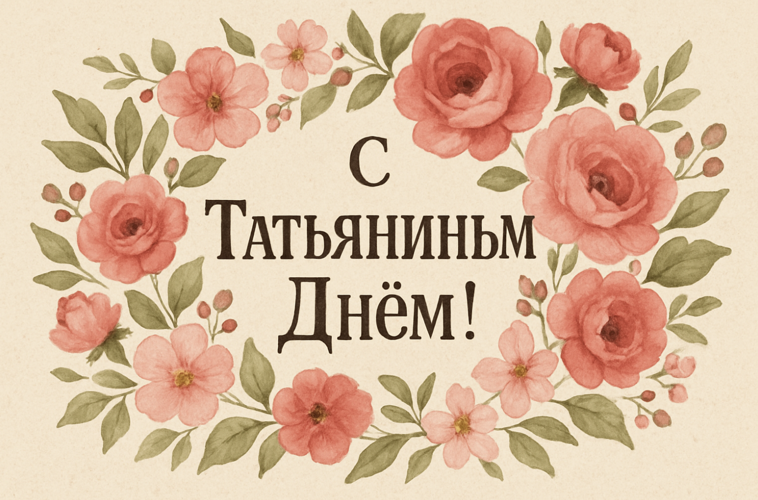 Фото Татьянин день в России: красочная подборка открыток к празднику 4